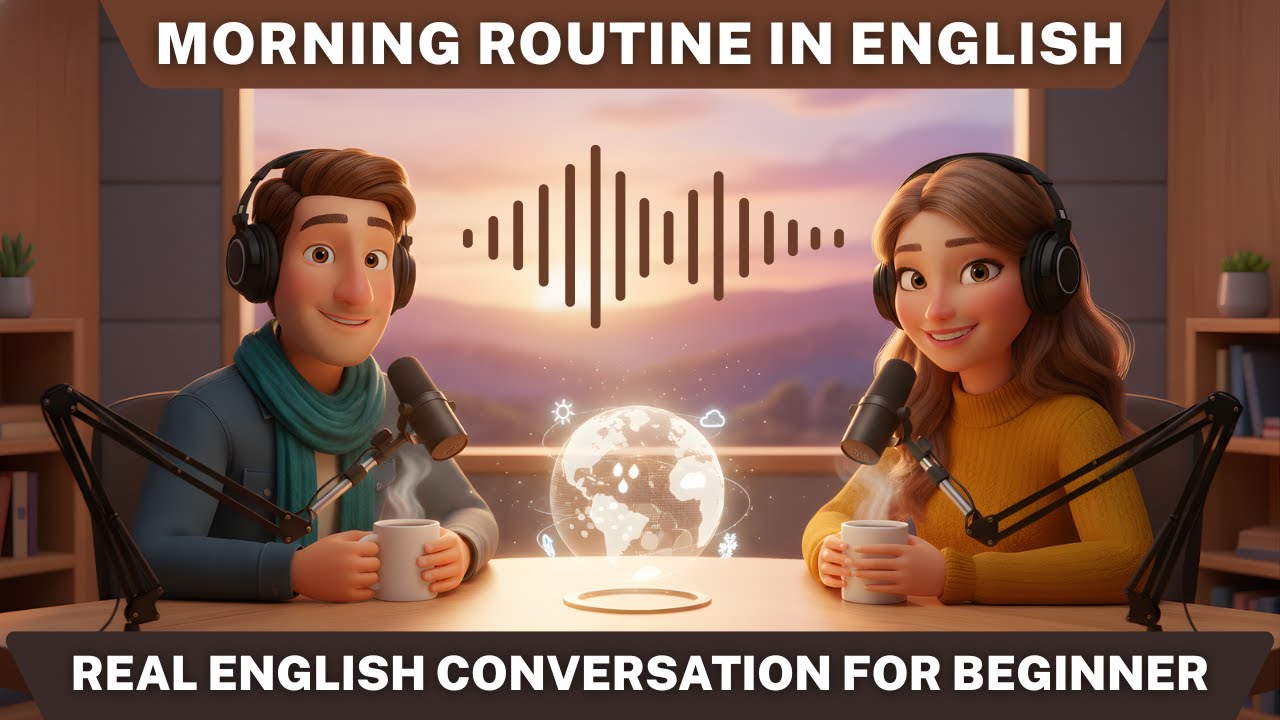 Morning Routine In Englisih - Real Englisih Conversation For Beginner