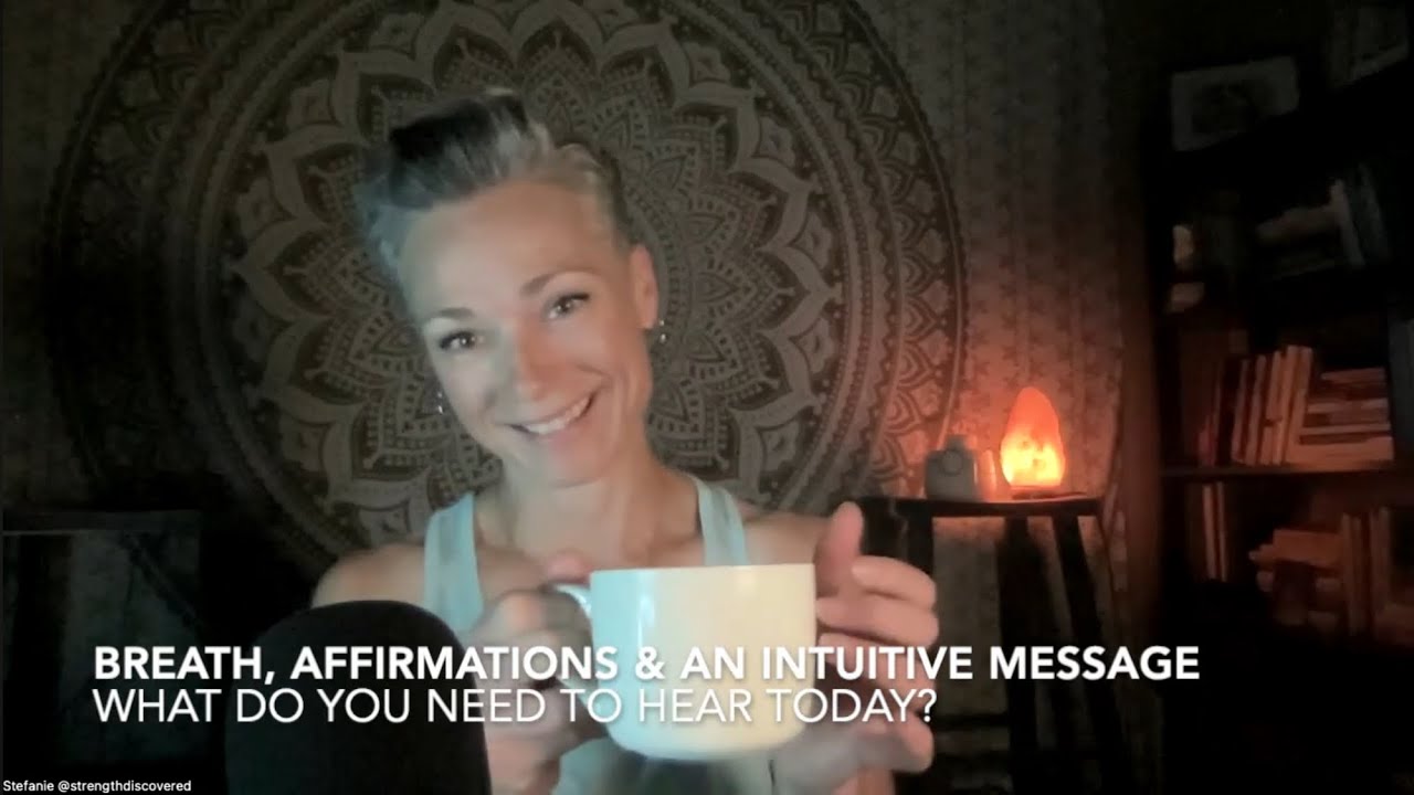 Breath, Affirmations & an Intuitive Message | Soft Spoken ASMR Whisper to Reconnect with You