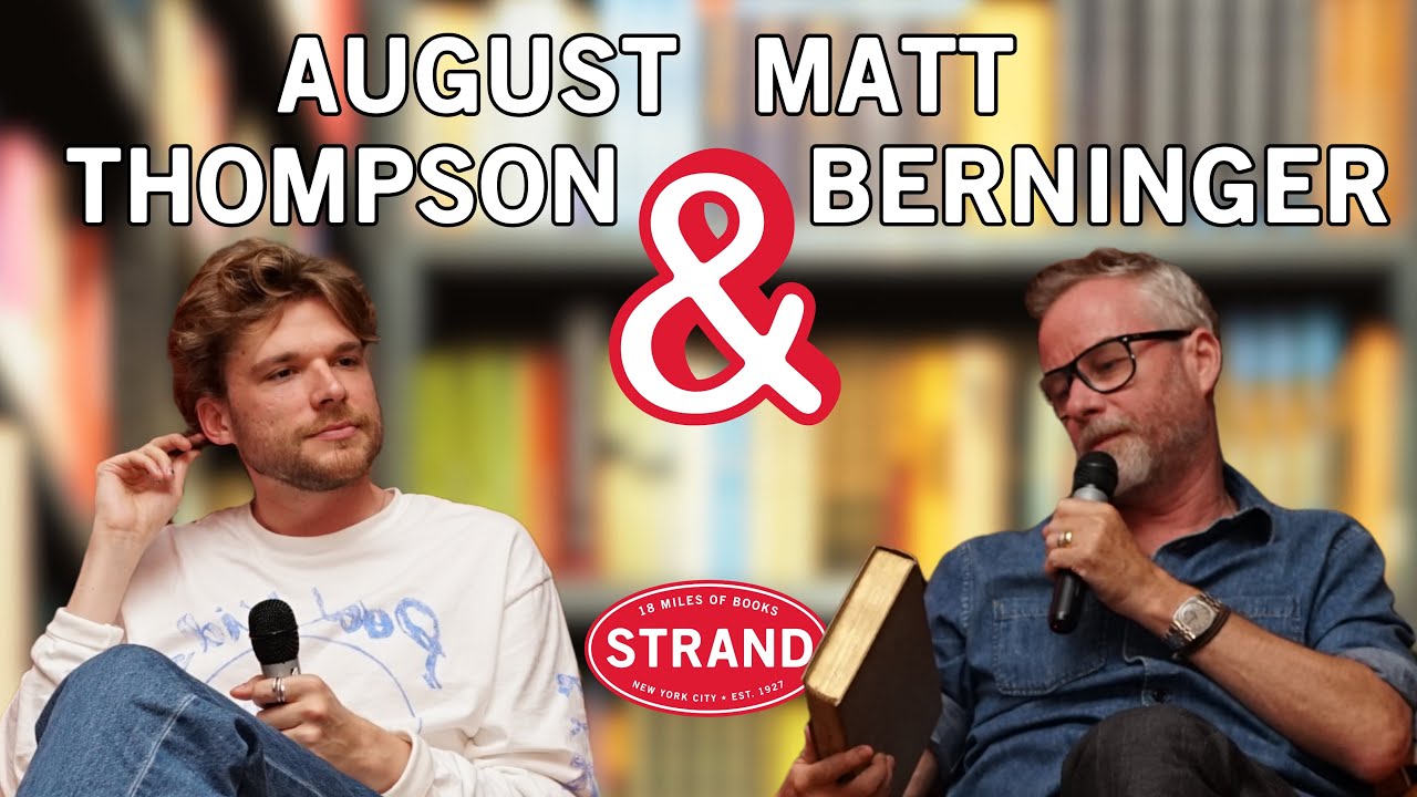 August Thompson and Matt Berninger on Why Stealing is Good | Strand Events