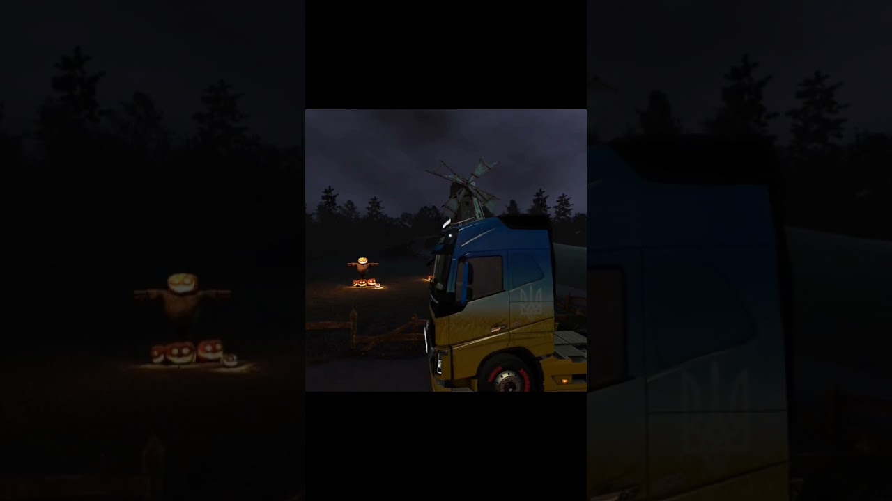 #Volvo FH Halloween/2 #Shorts #Game Box#Euro Truck Simulator 2