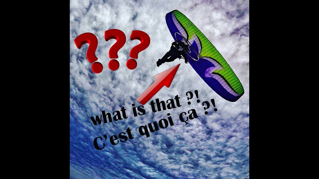 C'est quoi le paramoteur ? / What is paramotor ?