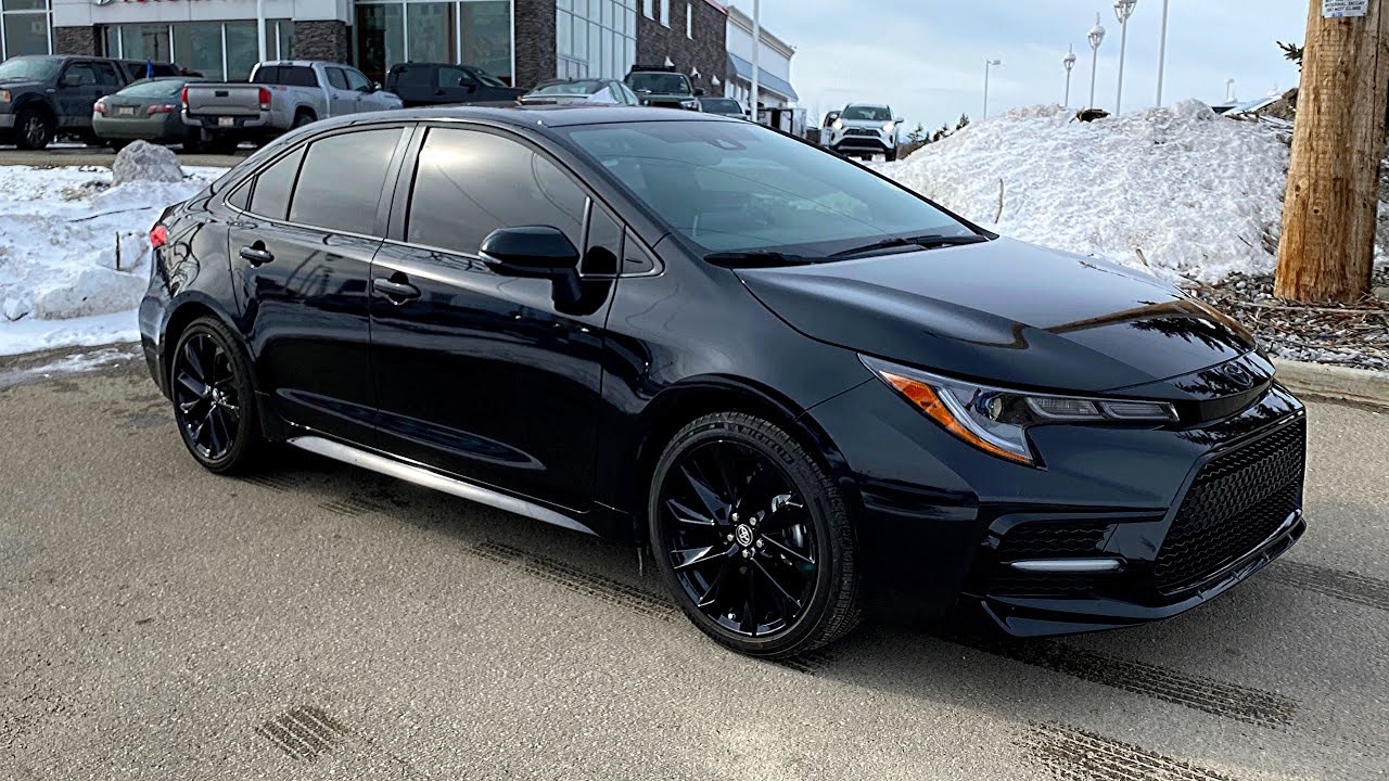 2020 Toyota Corolla SE Night Shade l STK#200197 l Cochrane Toyota