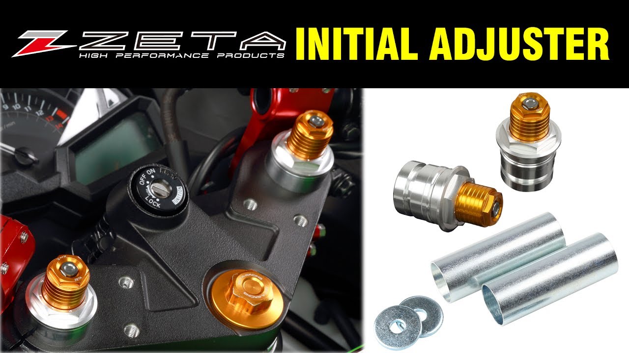 ZETA Front Fork Top Cap Initial Adjuster