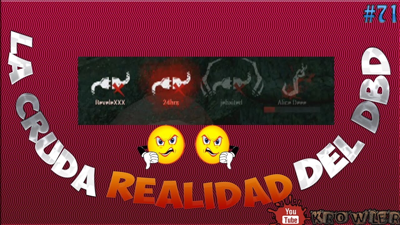 La cruda realidad de la comunidad DBD || Dead by daylight gameplay espa&ntilde;ol
