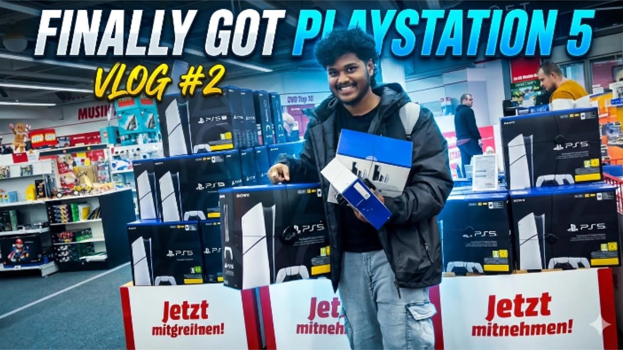 FINALLY got PLAYSTATION 5 !!!