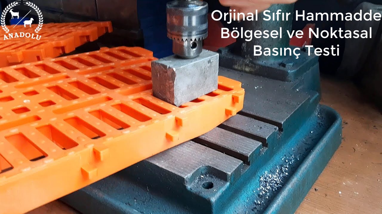 Koyun Altlığı B&ouml;lgesel ve Noktasal Basın&ccedil; Testi #KoyunAltlığı #K&uuml;&ccedil;&uuml;kbaşHayvanAltlığı #Basın&ccedil;Testi