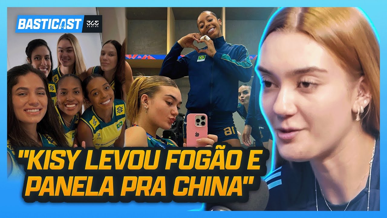 HELENA WENK REVELA PERRENGUES EM VIAGENS COM A SELEÇÃO FEMININA DE VÔLEI