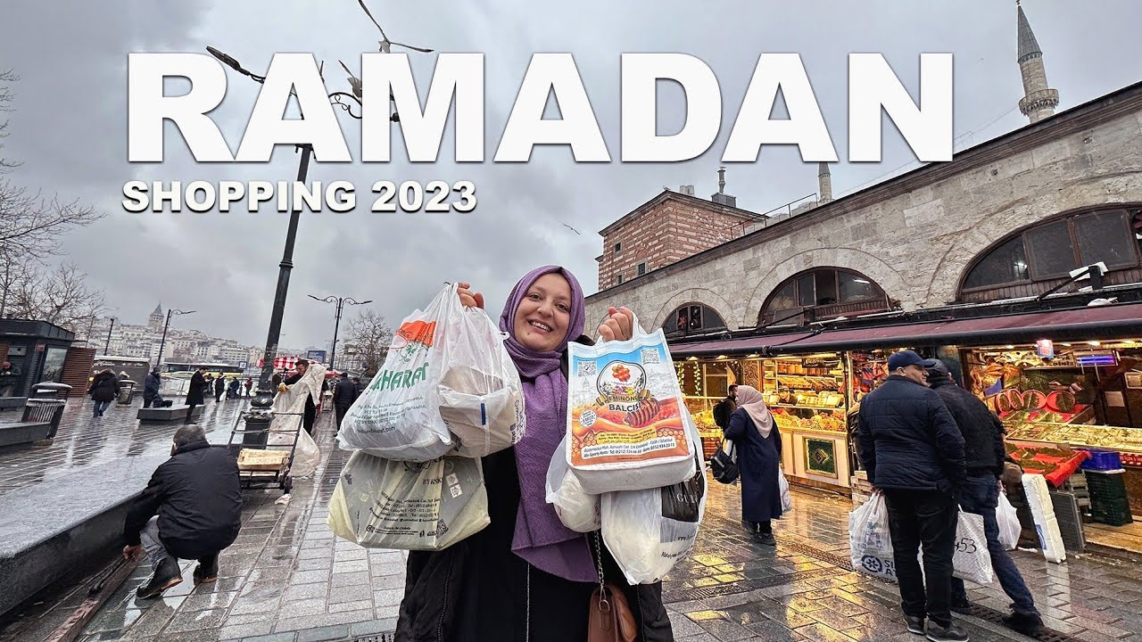 First Ramadan Shopping in Turkey  2023🇹🇷 | | Local Bazaar| How Much It Cost 💵
