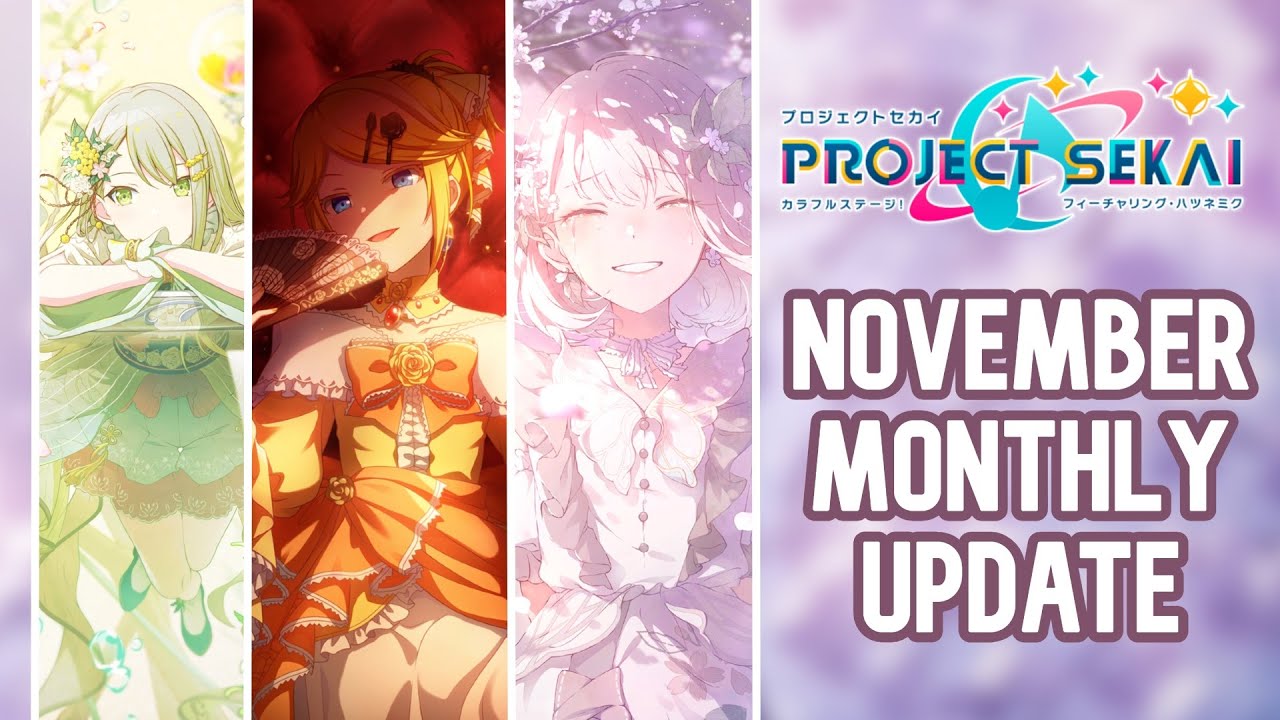 NOVEMBER EVENT SHOWCASE - PROJECT SEKAI GLOBAL