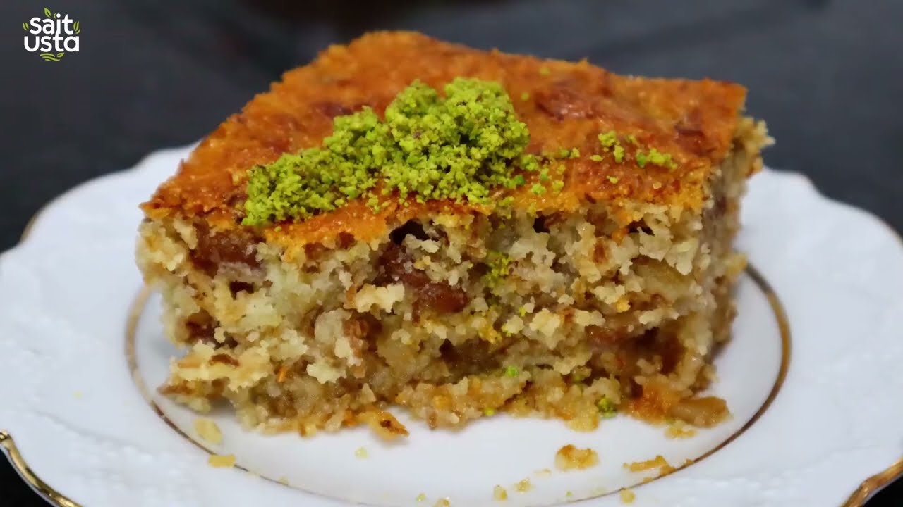 Çok Kolay Ve Lezzetli Kadayıflı Revani Tatlısı Tarifi