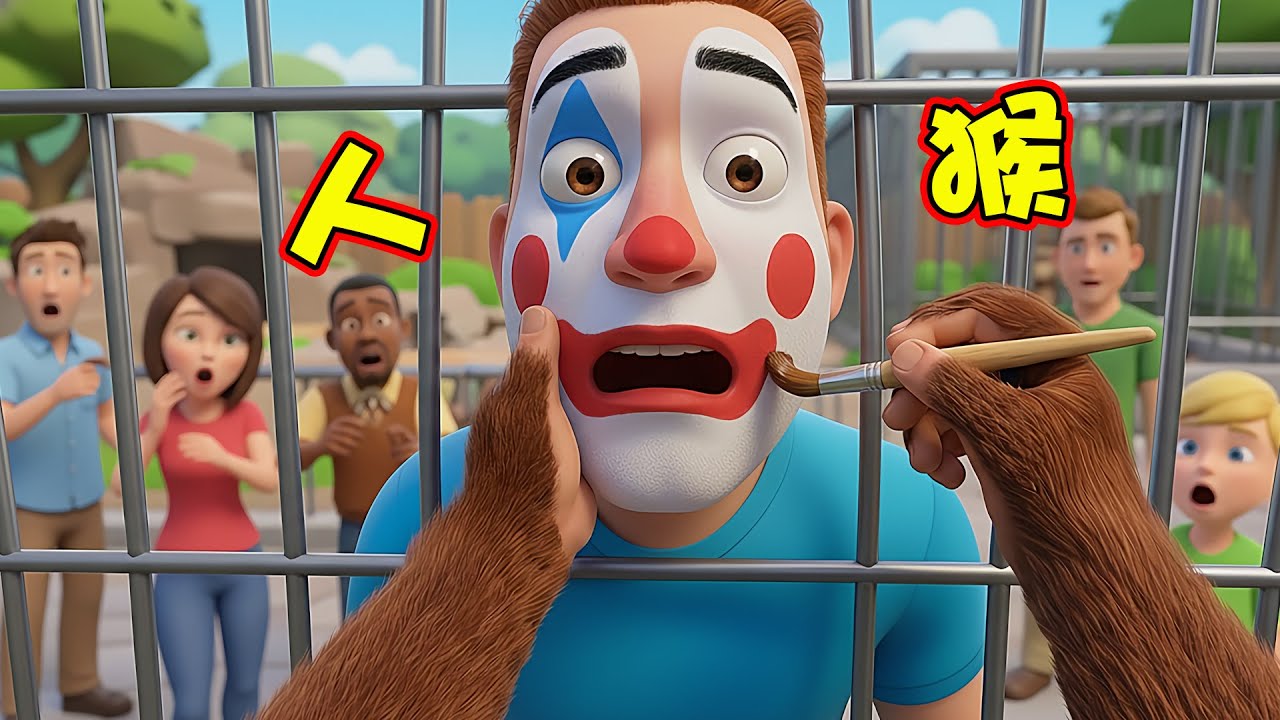这一次！我把人猴全都抓起来了！  I Am Monkey