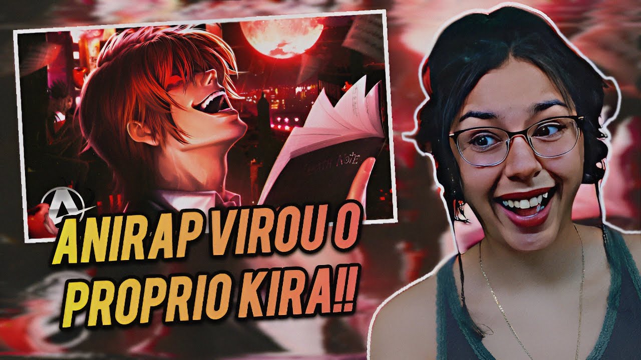 (ISSO FICOU F#DA!!😱) Kira (Death Note) - Castigo Divino | AniRap | REACT