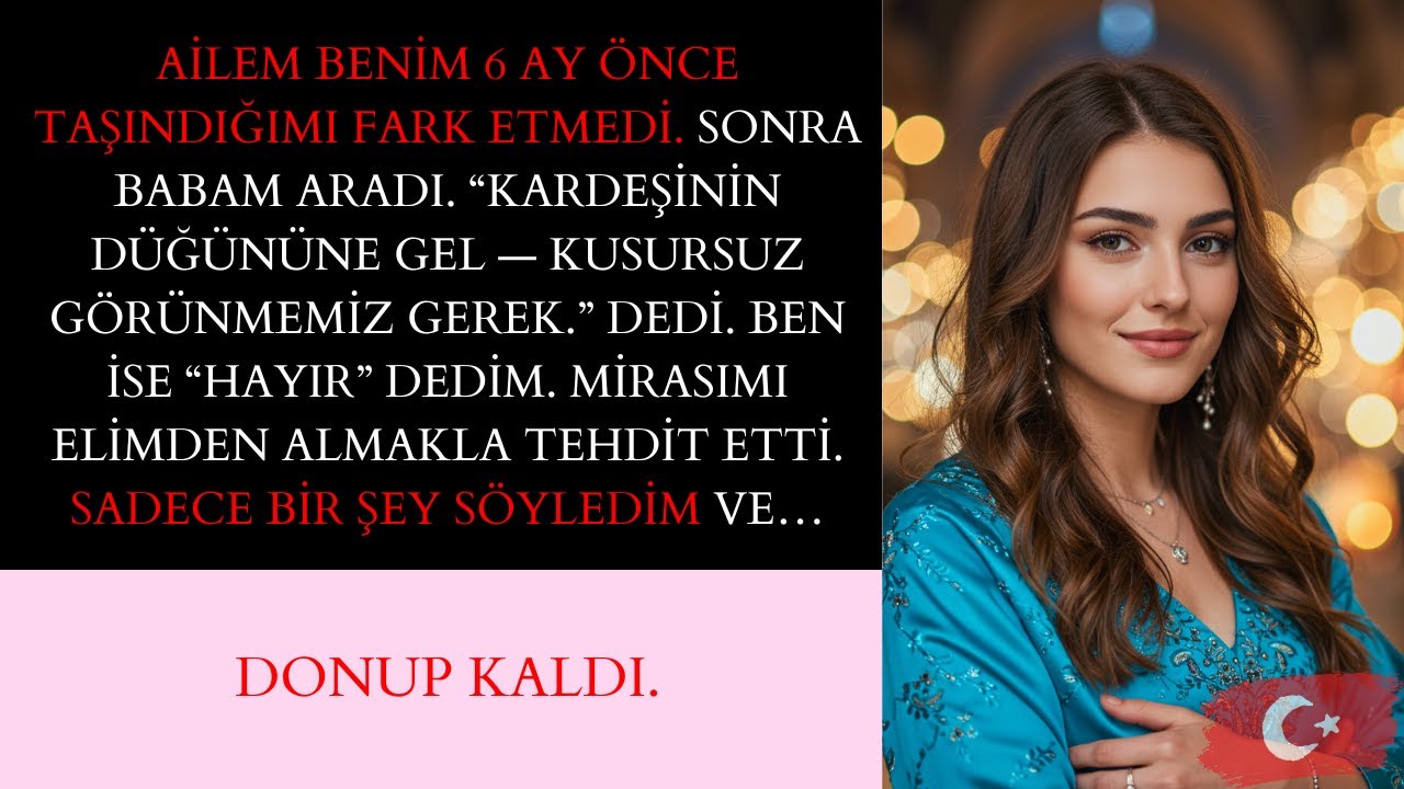 Annemle babam yeni eyalette olduğumu bilmiyordu — yardım isteyince bana sırtlarını döndüler