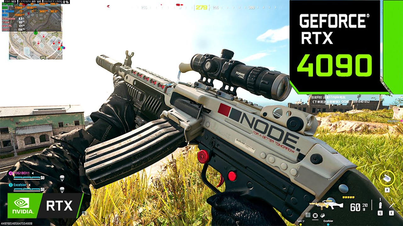 Call of Duty Warzone 3 : RTX 4090 24GB ( 4K Maximum Settings RTX ON / DLSS ON )