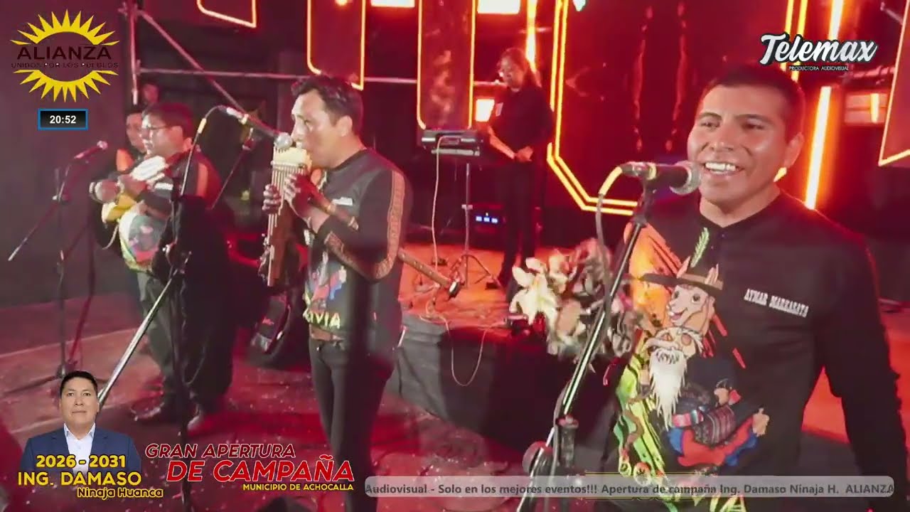 Aymar Markasata en vivo - Apertura de campaña Ing. Damaso Ninaja H.