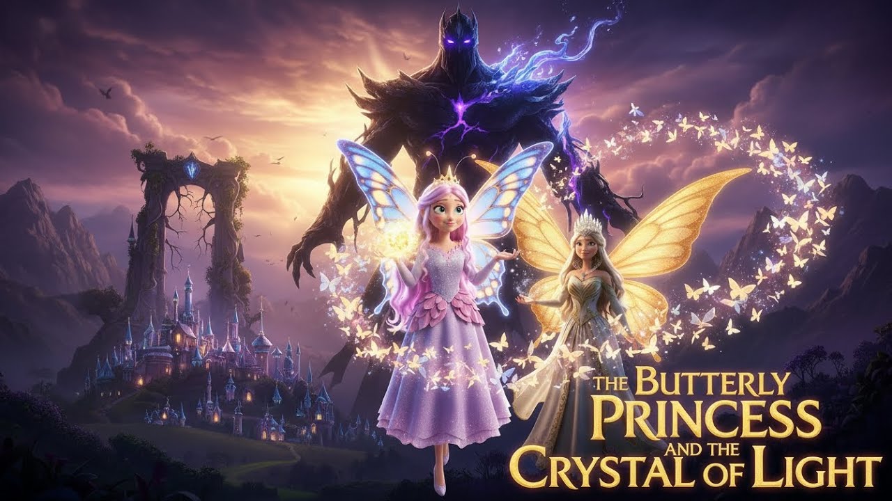 The butterfly princess full story 🦋✨| story for kidss| fairytales|
