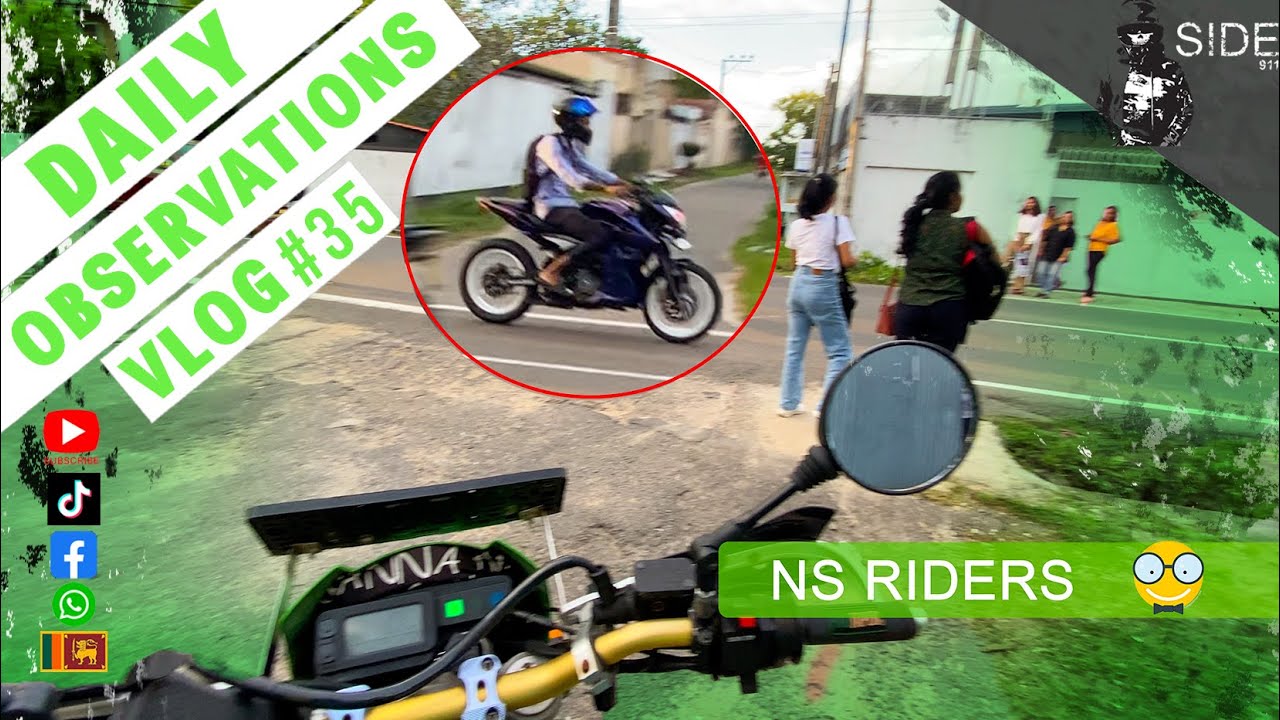 Side911 Daily Observations  ( Kawasaki D Tracker 250 ) Interaction, Sri Lanka.