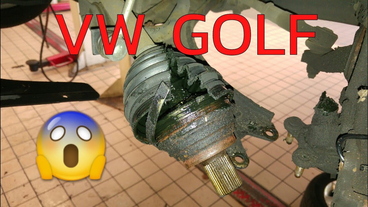 Volkswagen Golf 5 WYMIANA OSŁONY PRZEGUBU cv gator replacement