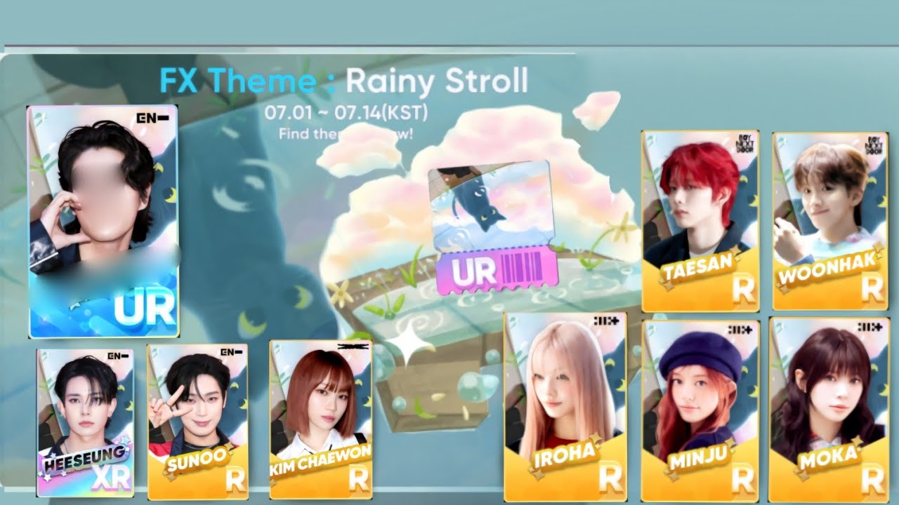 [Rhythm Hive] ☔Прогулка под дождём 🌧️часть 2