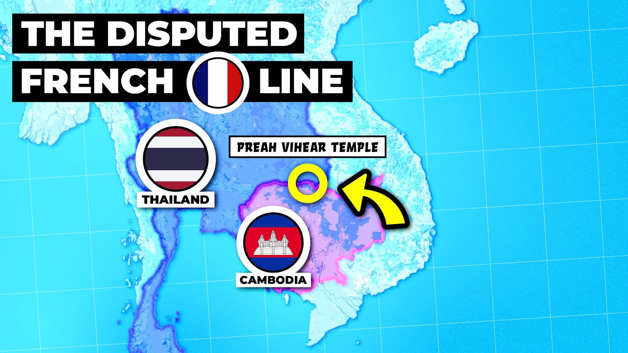How a French Map Sparked the Thailand-Cambodia Border Dispute