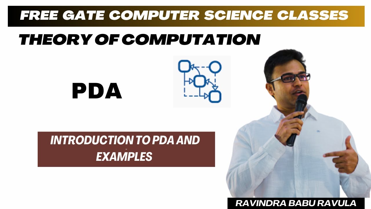 TOC | PDA | Introduction to PDA and Examples | Ravindrababu Ravula | Free GATE CS Classes