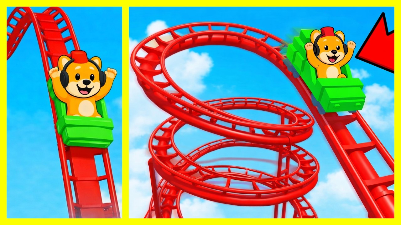 MELUNCUR DARI ROLLER COASTER TERTINGGI! | +1 Highest Roller Coaster
