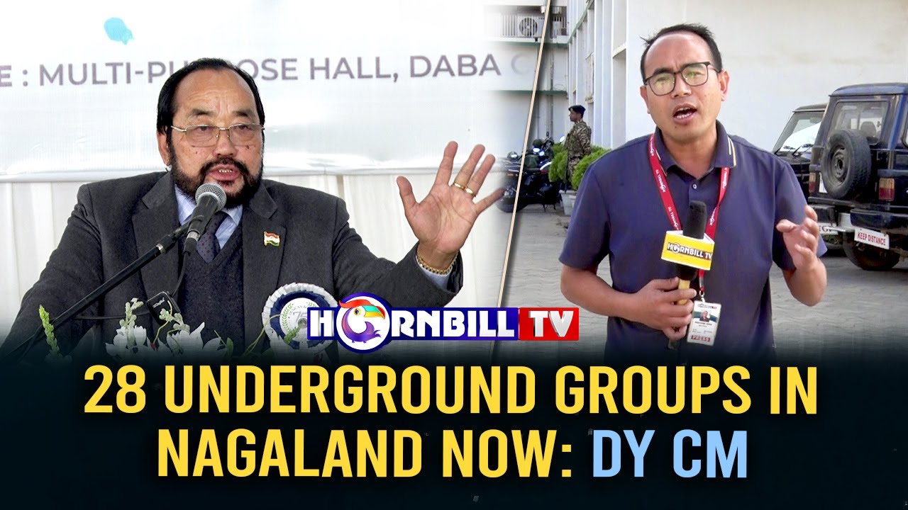 28 UNDERGROUND  GROUPS IN NAGALAND NOW: DY CM
