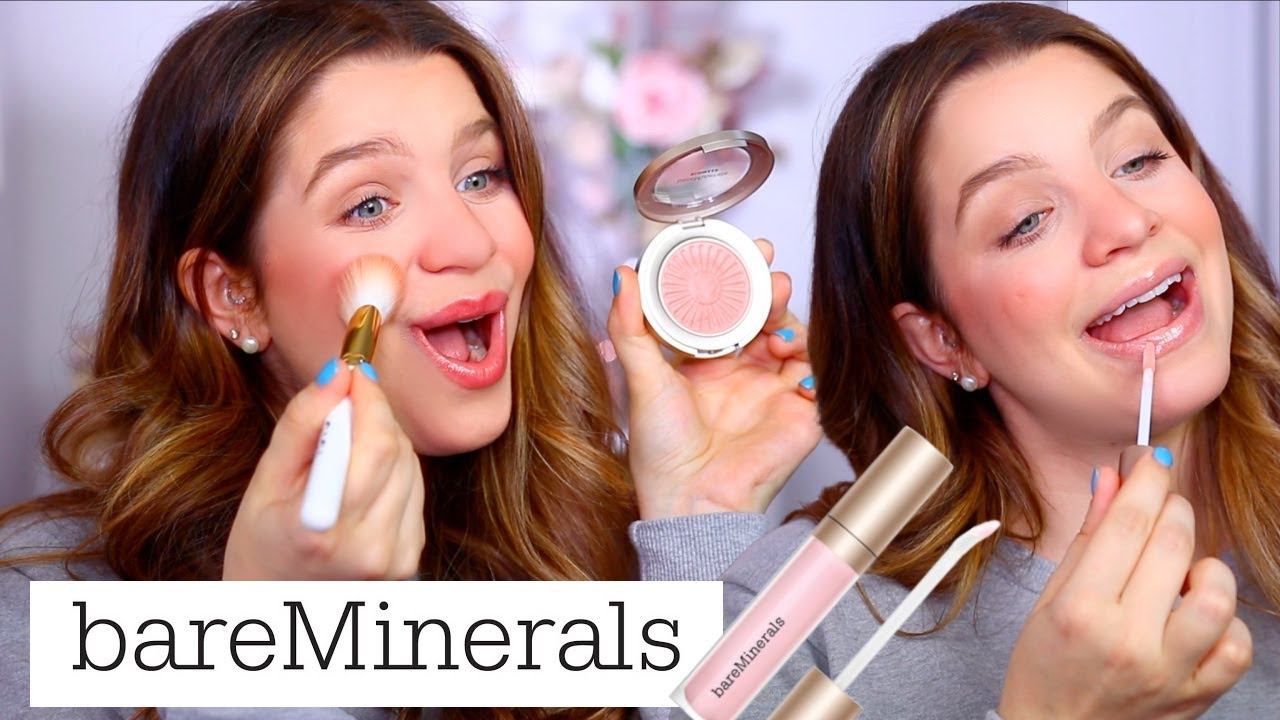 BARE MINERALS GEN NUDE BLONZERS & MINERLIST LIP GLOSS BALMS REVIEW+APPLICATION