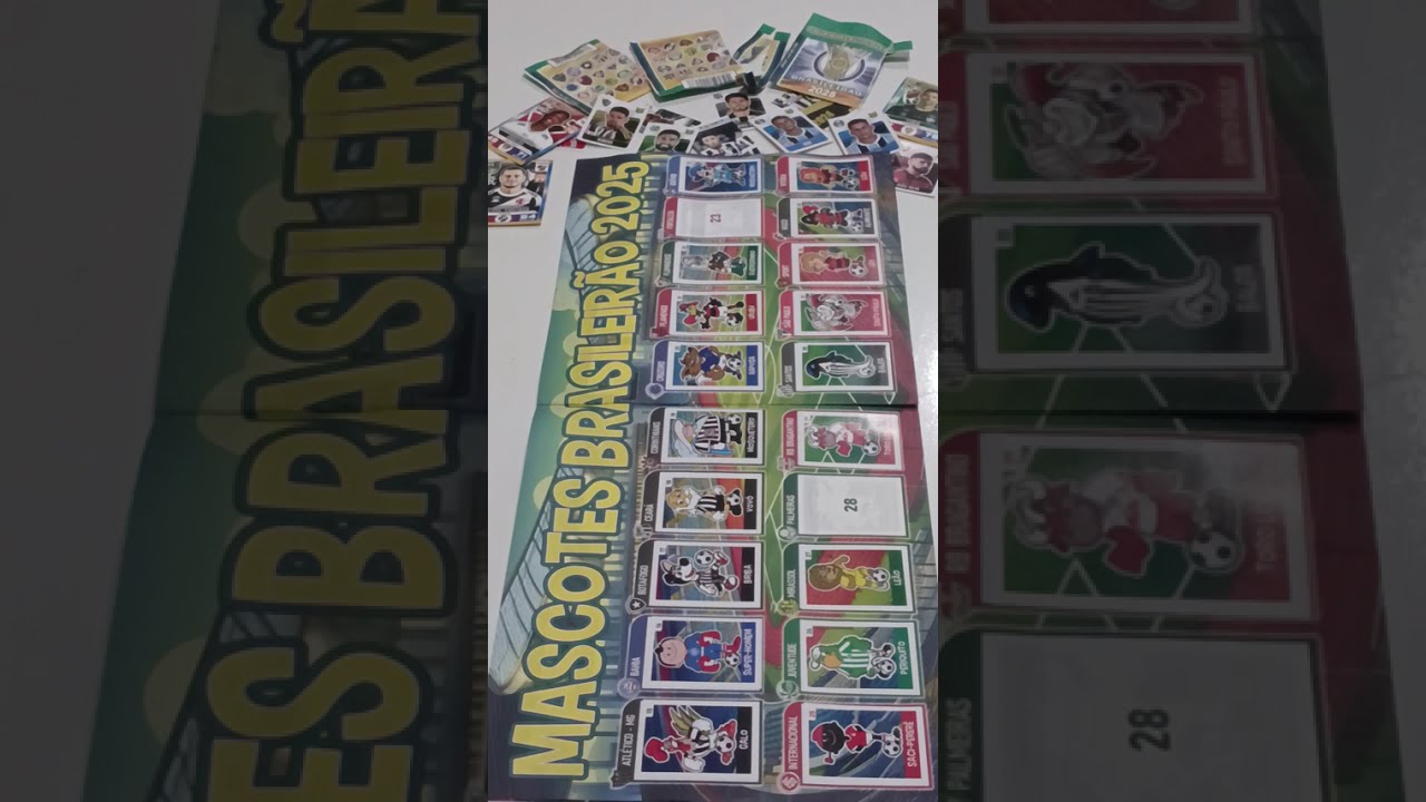 Reta Final Estamos Completando o Álbum de Figurinhas e Cards Brasileirão 2025 SE INSCREVE NO CANAL