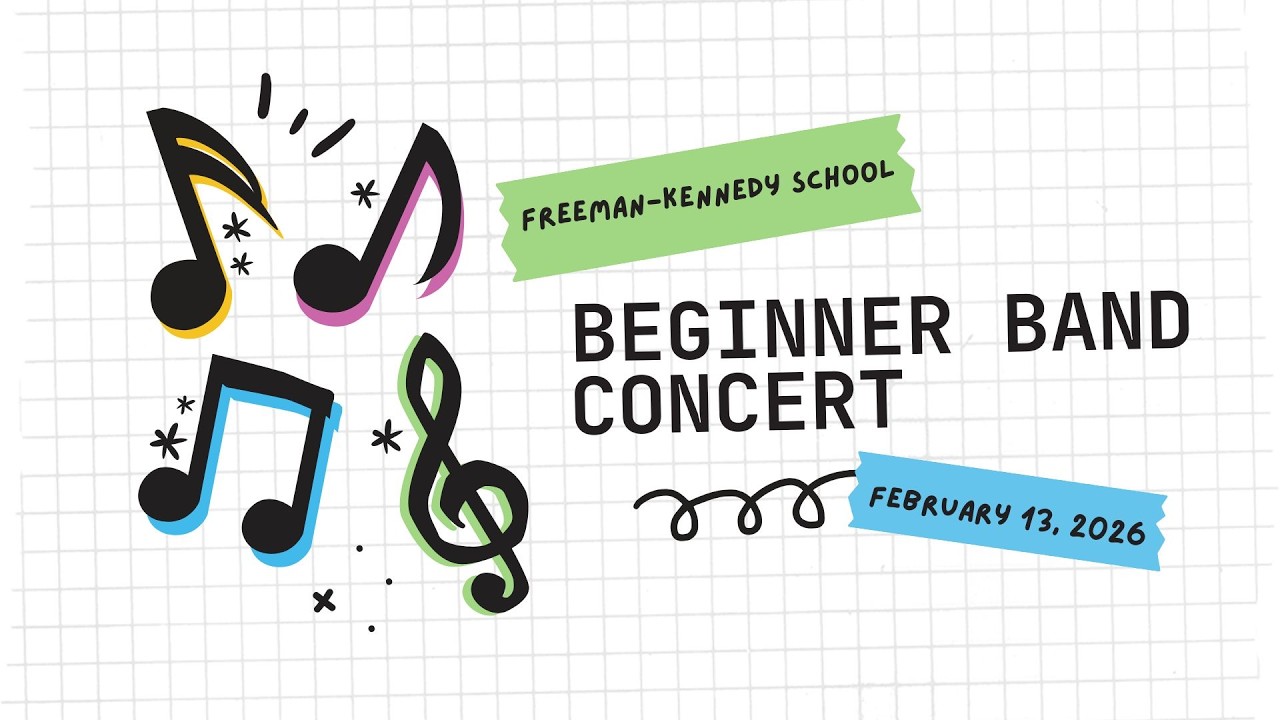 Концерт для начинающих духовых оркестров имени Фримена-Кеннеди — 13 февраля 2026 года.