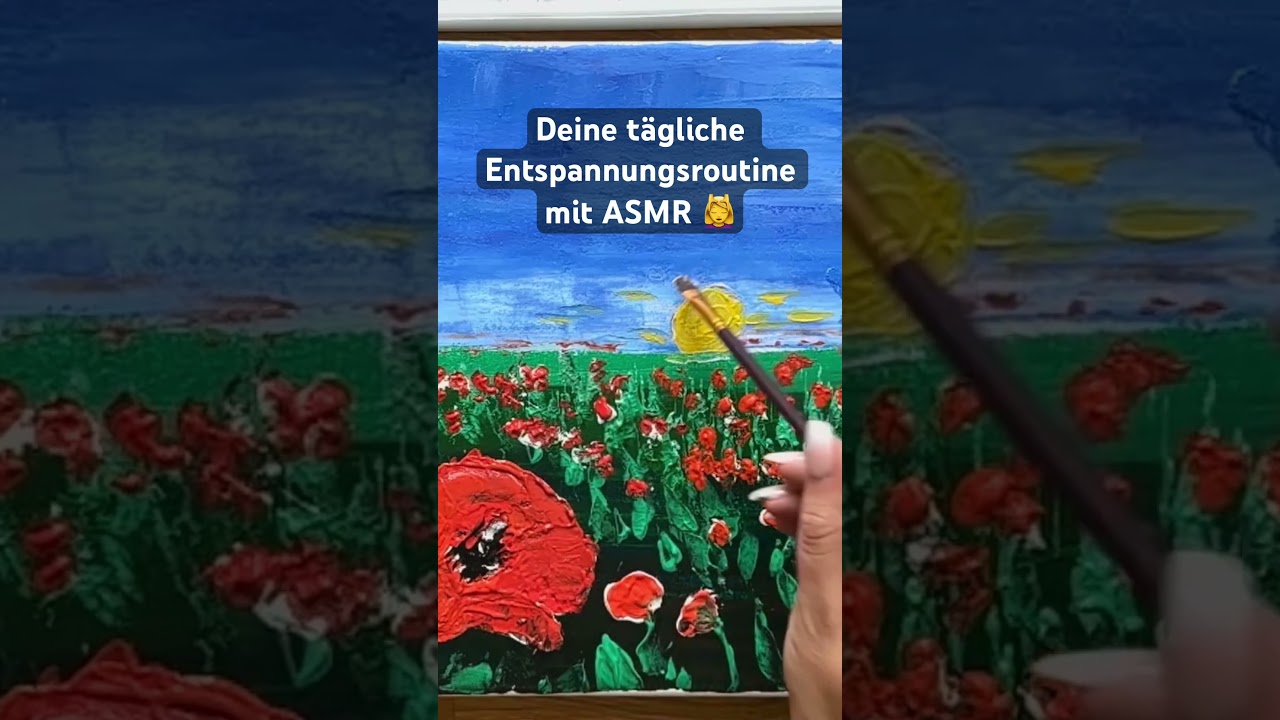 #HACK Deine t&auml;gliche Entspannungsroutine🧠 #asmrnotalking #relaxing #sound #asmrsounds #youtubrshorts