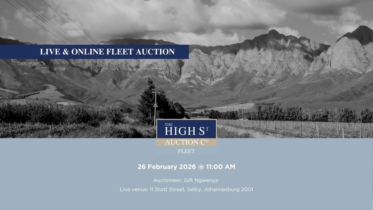 26 February 2026 - Live & Online Fleet Auction