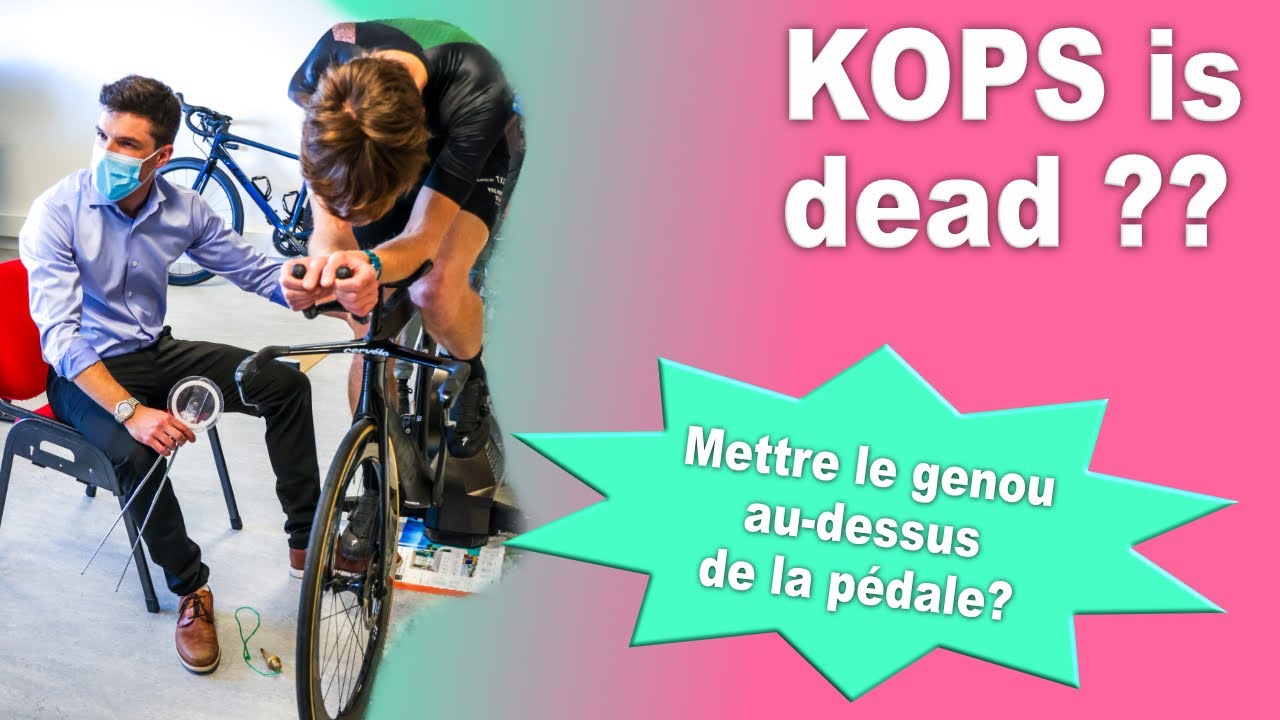 Pourquoi mettre le genou au-dessus de la pédale lors d'un #bikefit? (KOPS = Knee Over Pedal Spindle)
