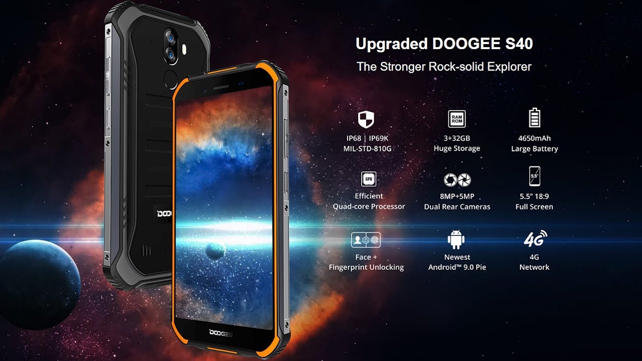 DOOGEE S40 Unboxing Video