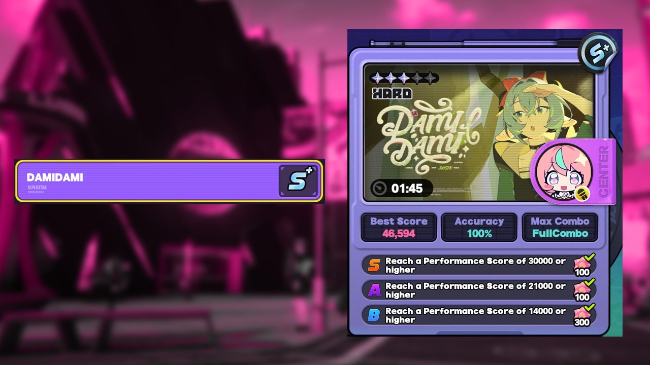 [Solo Note] DAMIDAMI S+
