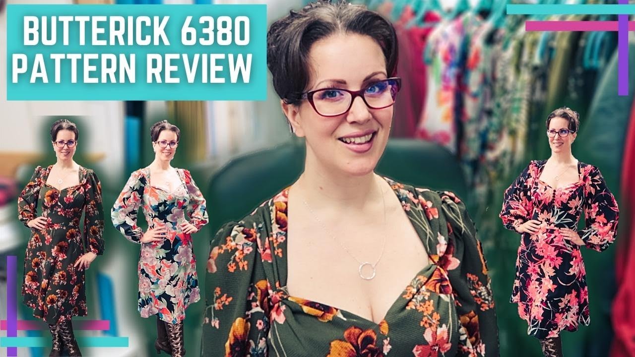 Butterick 6380 Review :: A Very Versatile 1940's Inspired Dress .... Once You Get The Sizing Right!