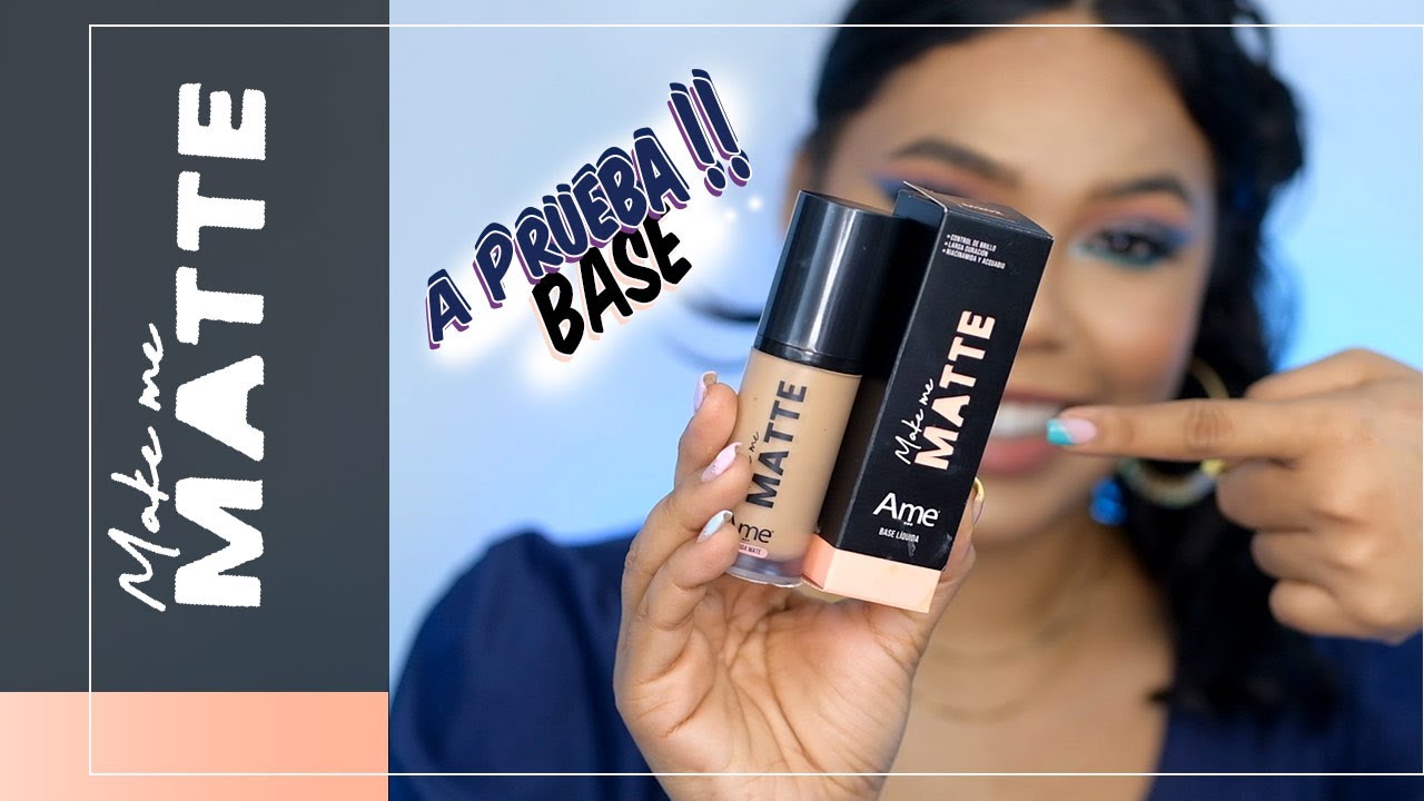 BASE DE AME COSMETICOS!! Aguanta??? #maquillajeColombiano #AmeCosmeticos