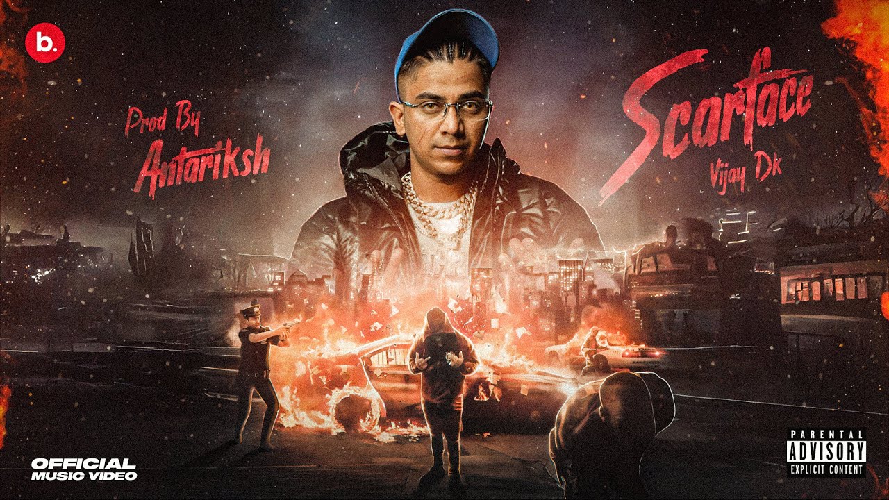 ScarFace - Vijay DK | Official Music Video | @prodbyantariksh | 2k25
