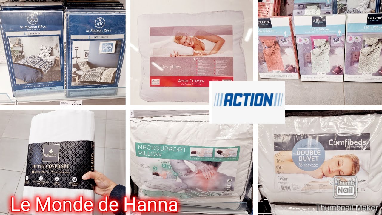 ACTION ARRIVAGE 09-06 LINGE MAISON DRAPS COUETTE