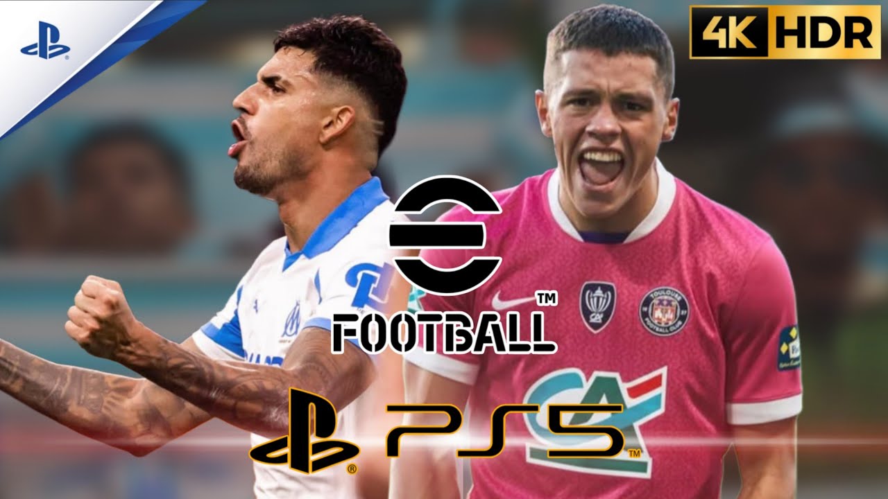 Olympique Marsella vs. Toulouse | eFootball 2026, Gameplay PS5 4K HDR 60 FPS