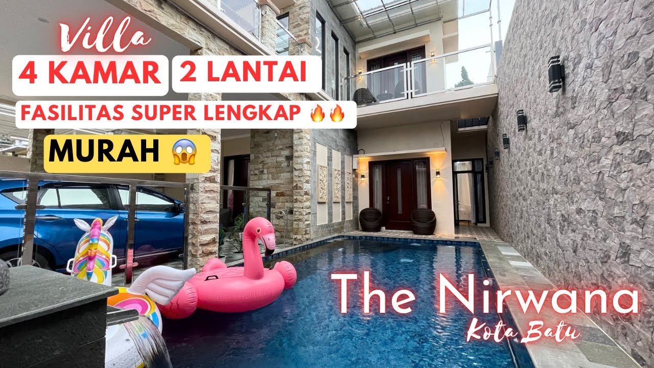 Villa NIRWANA Kota BATU, MURAH FASILITAS SUPER LENGKAP !!!