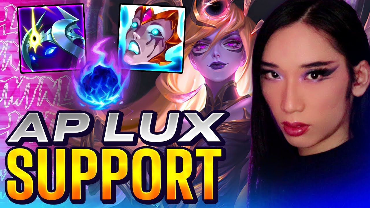 This is how you HARD CARRY as AP LUX SUPPORT! (MY TEAM PINGED ME AND FOR WHAT?!)