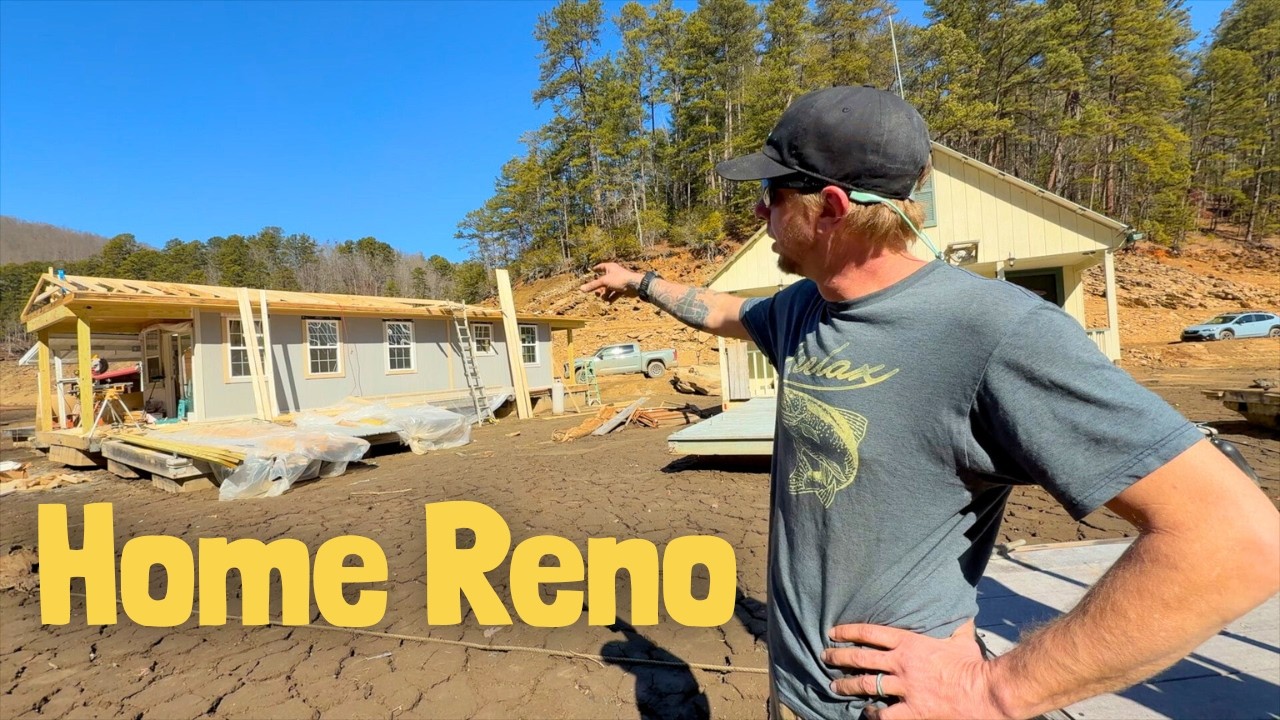 How a GABLE ROOF can TRANSFORM a Flat-Roofed House. (reno series ep. 6)