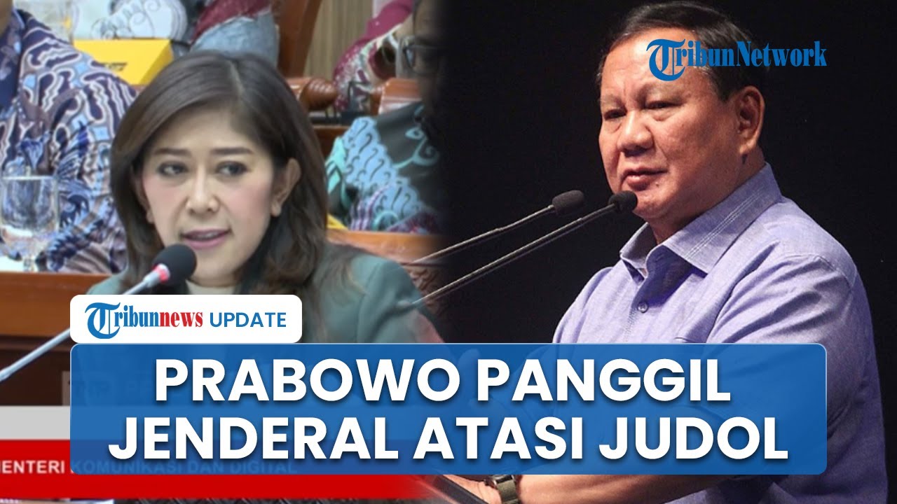 Terkuak, Prabowo Gerak Cepat Panggil Jenderal Berantas Judi Online! Menteri Meutya Akui Deg-degan