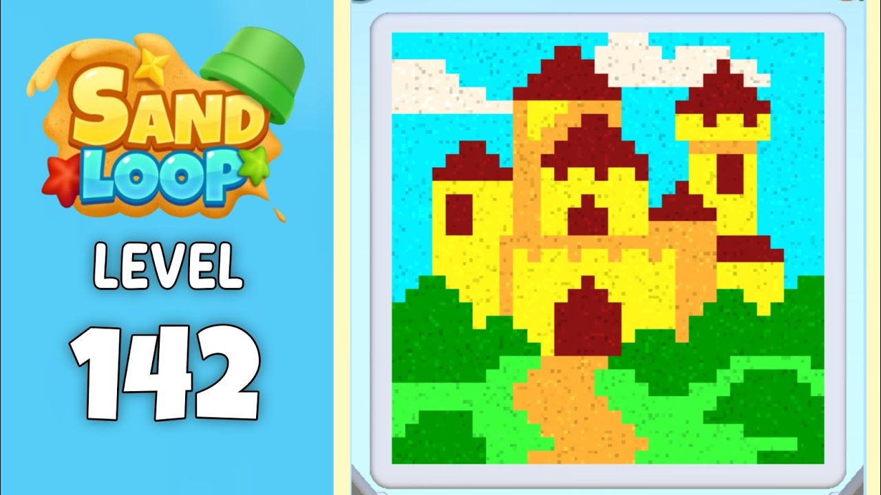 Sand Loop level 142 solution 