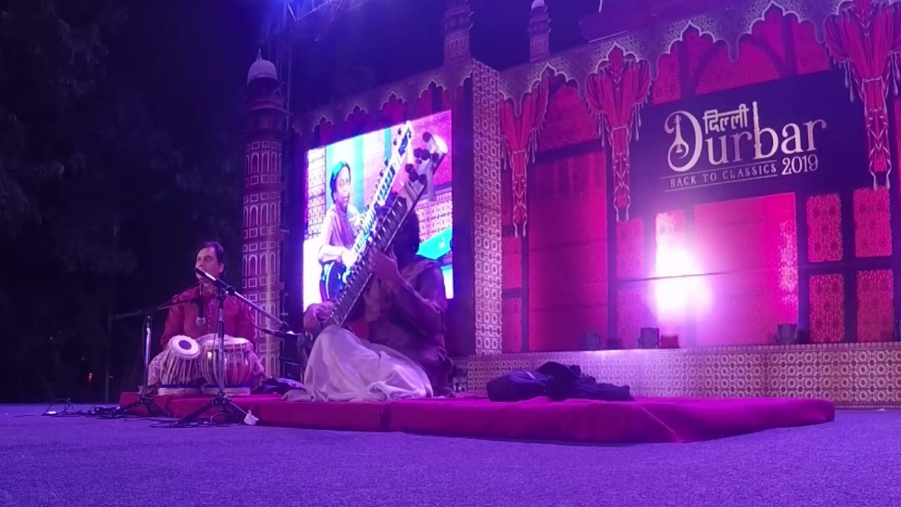 Shahid Parvez Khan (sitar), Akram Khan (tabla) - Durbar Festival, Delhi (march 2019) - part 2