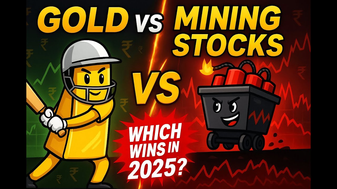 Gold vs Gold Mining Stocks: Which Investment Wins in 2025? | Volatility & Returns Explained