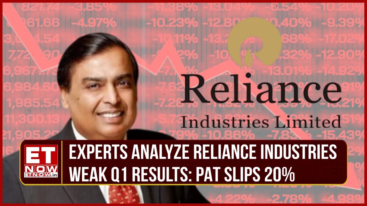 Reliance Industries Weak Q1 Results: PAT Declines 20%, EBITDA Margin At 16.7%, RIL Jio In-Line