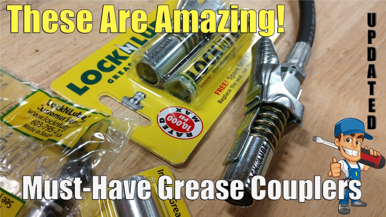 LockNLube Grease Coupler Gets Better & Offers New Products