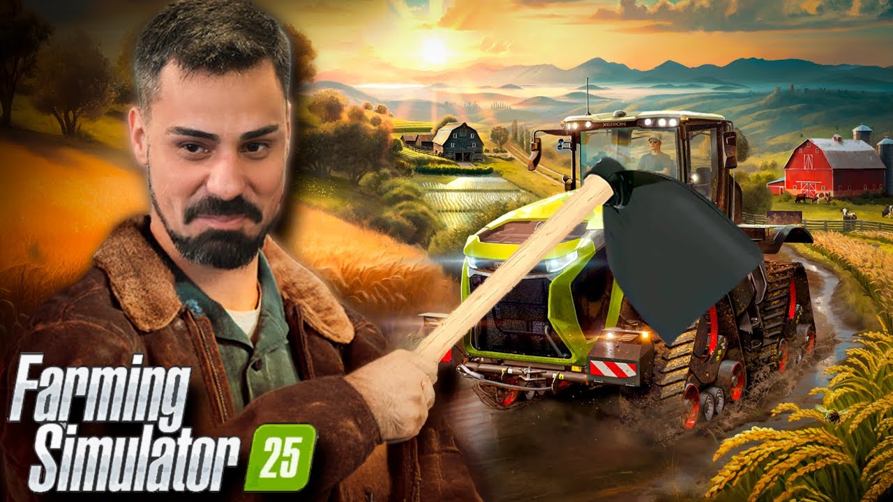 ZANFAS, O FAZENDEIRO!!! Farming Simulator 25